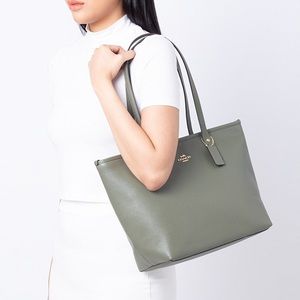 Coach tote bag military green